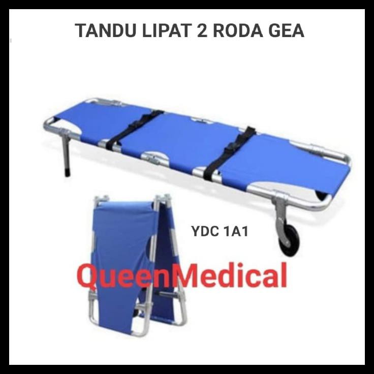 Jual Tandu Lipat 2 Roda Coster Folding Stretcher Gea Ydc 1a1