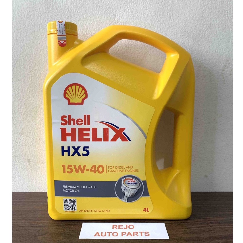 Jual Oli Mesin Shell Helix HX-5 15W-40 4Liter - Oli Mobil Bensin ...