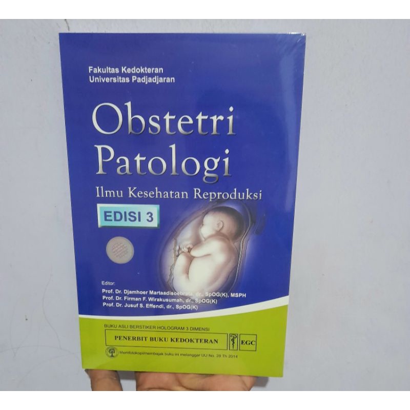 Jual Obstetri Patologi Ilmu Kesehatan Reproduksi Edisi 3 Fk Unpad