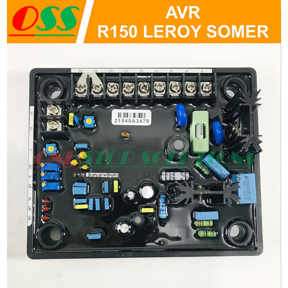 Jual AVR GENERATOR R150 LEROY SOMER R 150 AVR GENSET | Shopee Indonesia