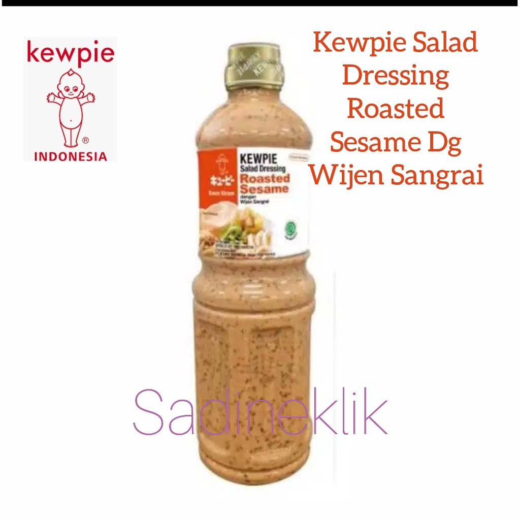 Jual Kewpie Salad Dressing Roasted Sesame Wijen Sangrai 1 Kg Shopee
