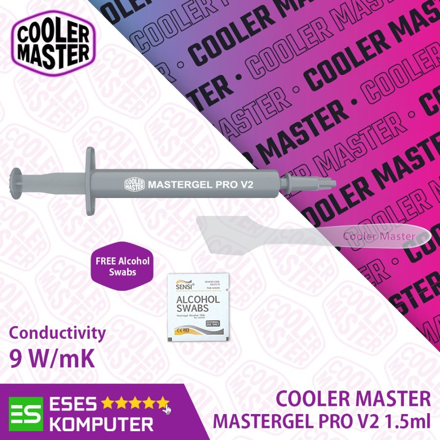 Jual Thermal Paste Cooler Master MasterGel Pro V2 NEW Edition 1.5mL