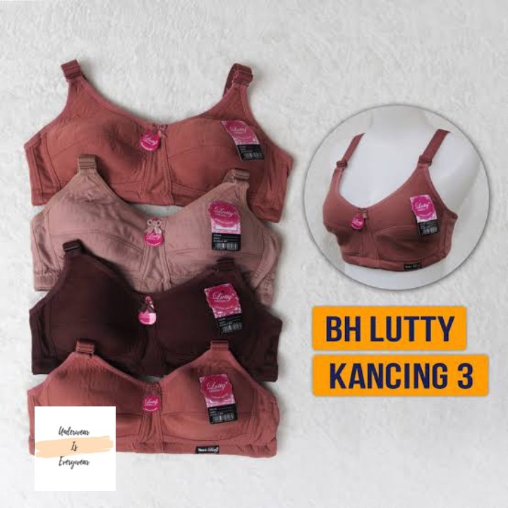 Jual Pcs Bra Bh Lutty Bra Bh Sport Wanita Dewasa Kancing Kait Random Warna