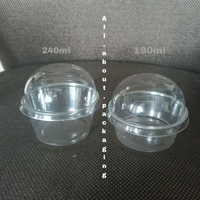 Jual Cup Pudding Uk Ml Lid Lid Dome Gelas Puding Ml Tutup