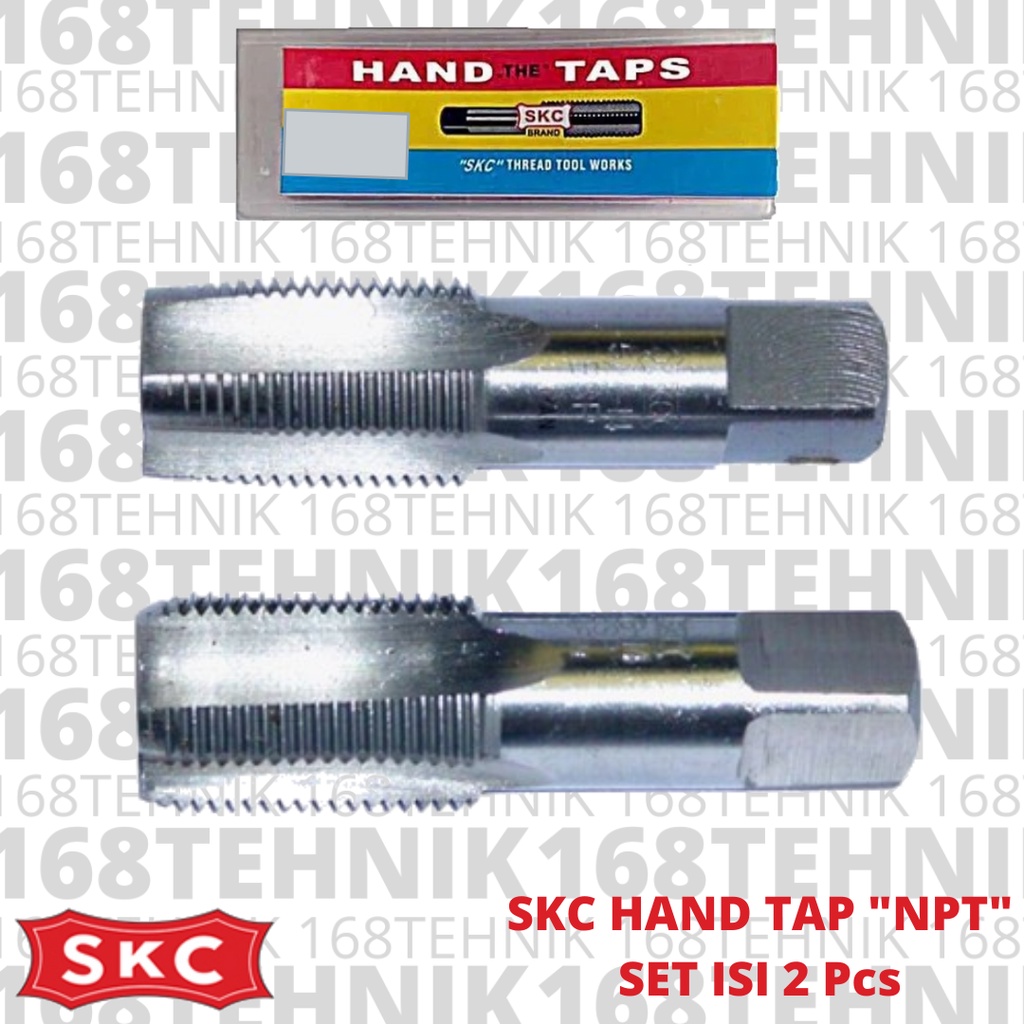 Jual HANDTAP SKC 1/4X18 NPT - HAND TAP SKC 1/4 INCH X 18 NPT - ALAT TAP ...