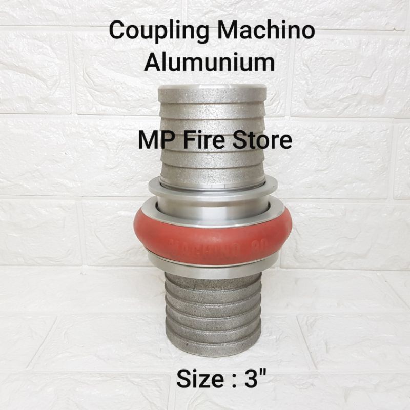 Jual COUPLING FIRE HOSE MACHINO 3 Inch KOPLING SELANG PEMADAM ALUMINIUM ...