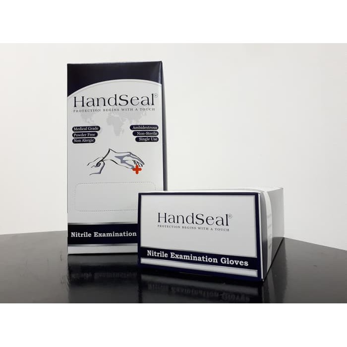 Jual Sarung Tangan HandSeal Nitrile Examination Gloves HandSeal Limited ...