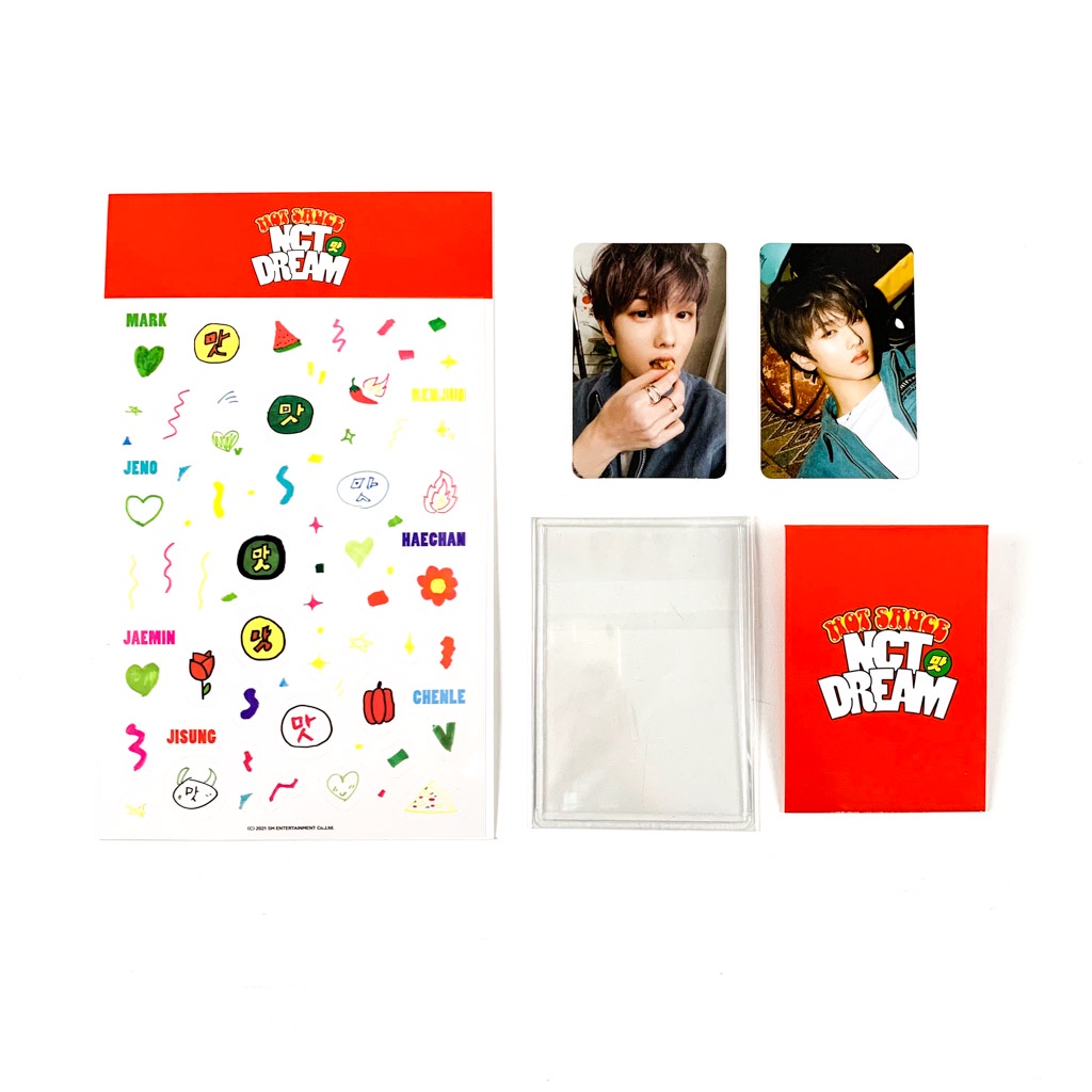 Jual [sharing] NCT DREAM HOT SAUCE MD - Photocard Deco Set
