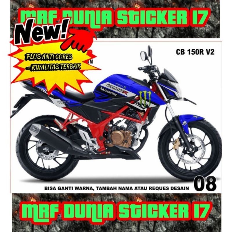 Jual Sticker decal CB 150R V2 Full Body dekal CB 150R V2 Stiker Decal ...