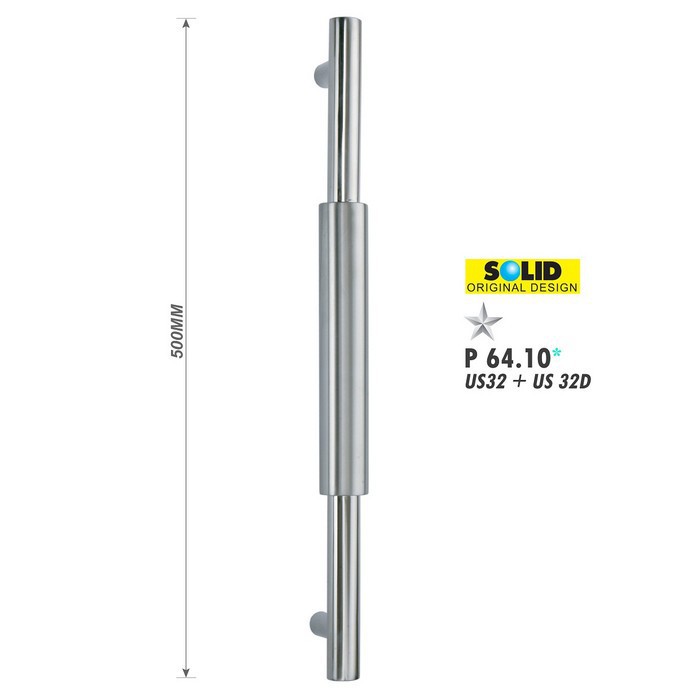 Jual SOLID - PULL HANDLE SOLID P 64.10 STAINLESS SUS 304 ( 50 CM ...