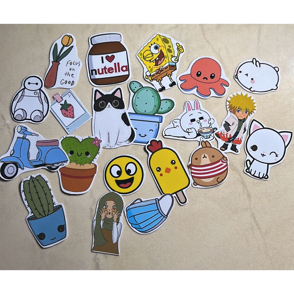 Jual Stiker Flashee Kpop Stiker Lucu Aesthetic Kawai Stiker Laptop ...