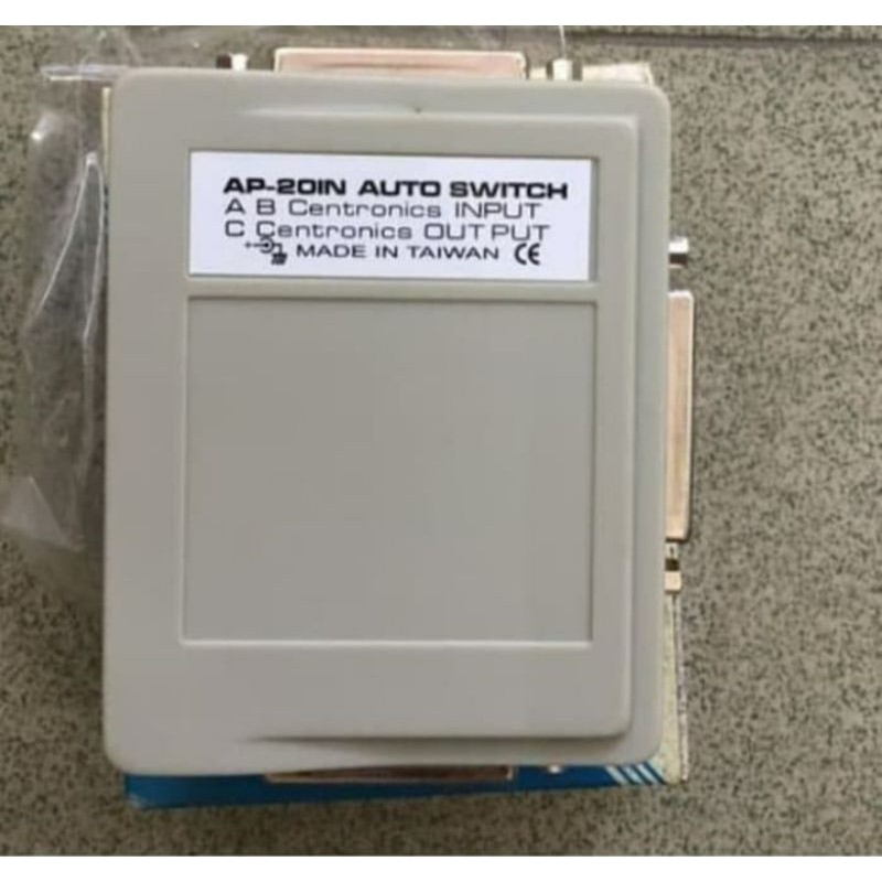 Jual AUTO SWITCH PRINTER PARALEL 2-1/SWITCH PRINTER 2 INPUT KE 1 OUTPUT ...