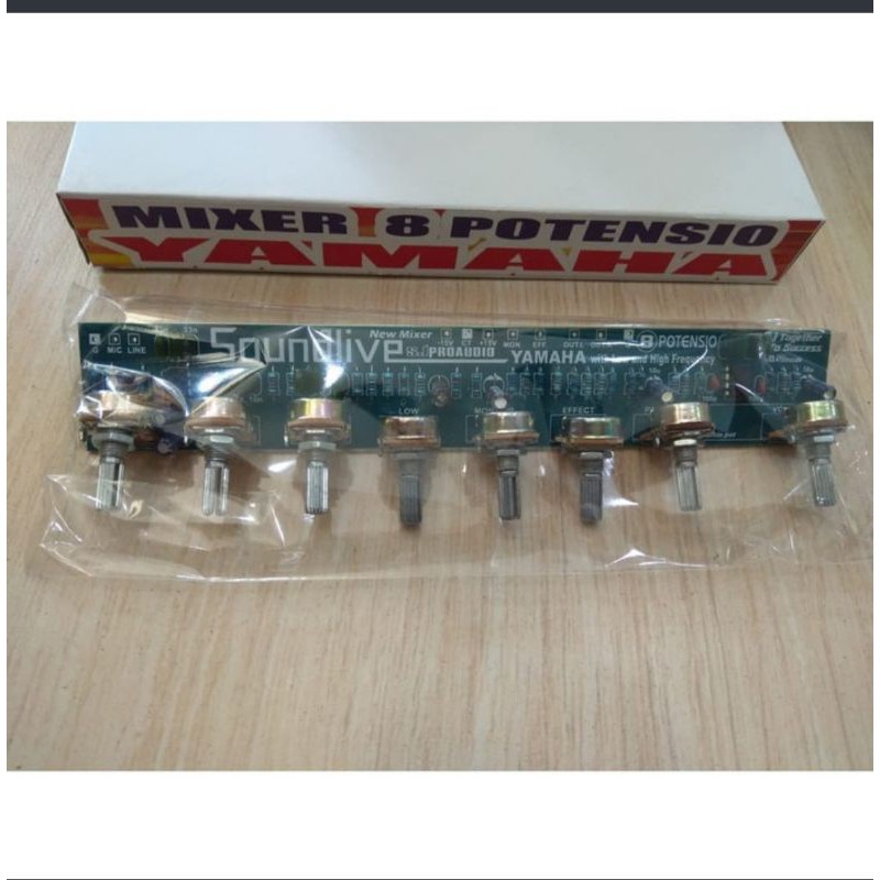 Jual kit mixer 8 potensio yamaha '' BY SJ '' | Shopee Indonesia