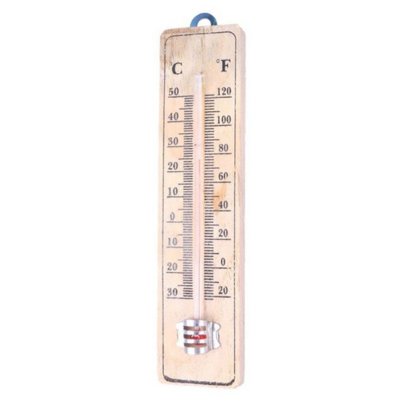 Jual Termometer Kayu / Wooden Thermometer Air Raksa | Shopee Indonesia