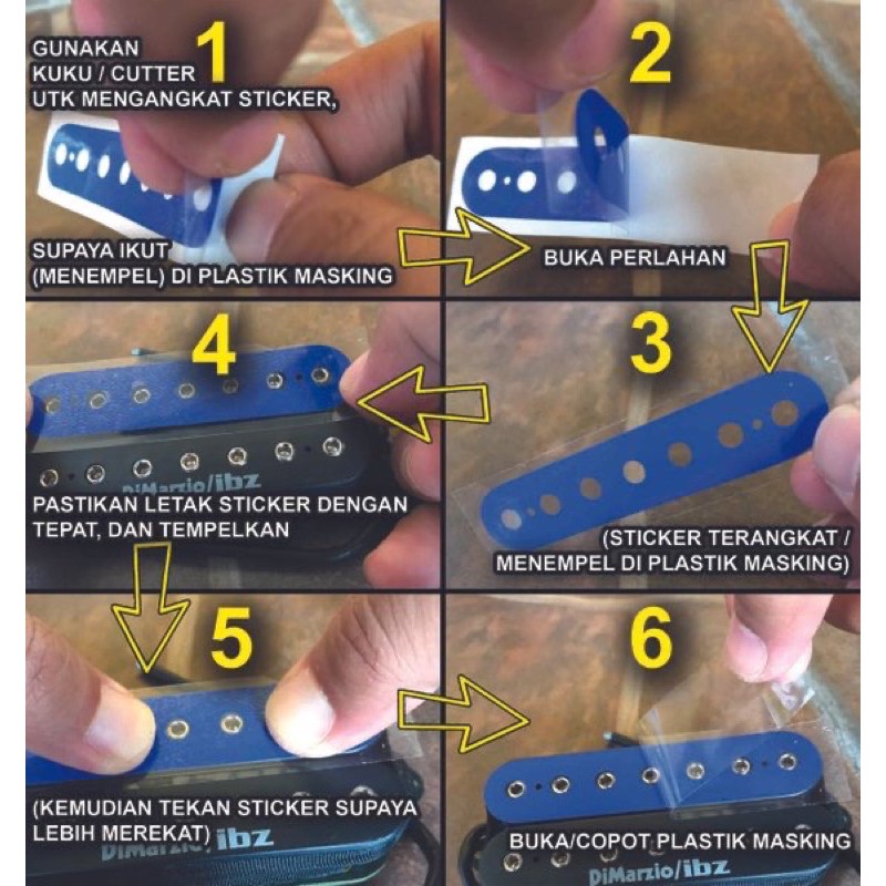 Jual Sticker Tempel Decal Gitar Schecter Headstock Electrik Acoustic ...