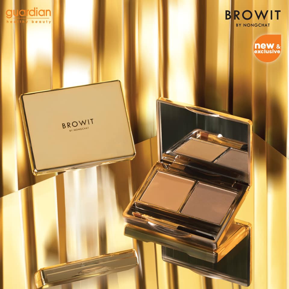 Jual Browit Eyebrow Professional Easy Drawing Brow Shadow Powder ...