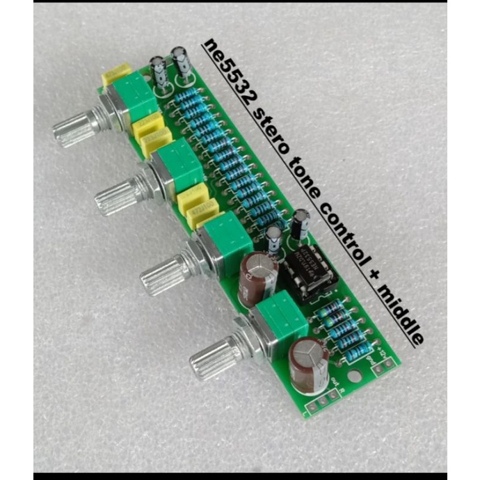 Jual Tone control stereo,plus middle dg ic NE5532 | Shopee Indonesia