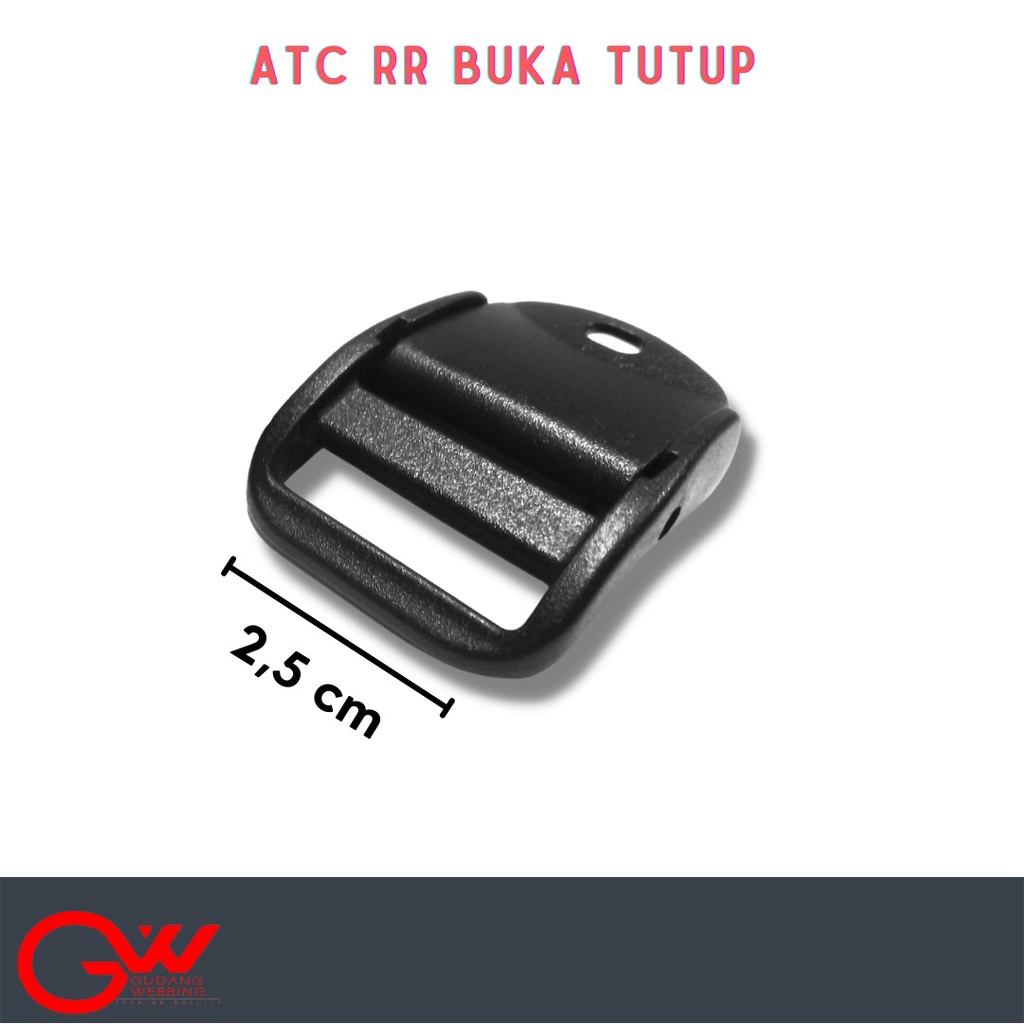 Jual Ring Tangga/ slider / Ring ransel - ATC 25mm Buka Tutup - ECERAN ...