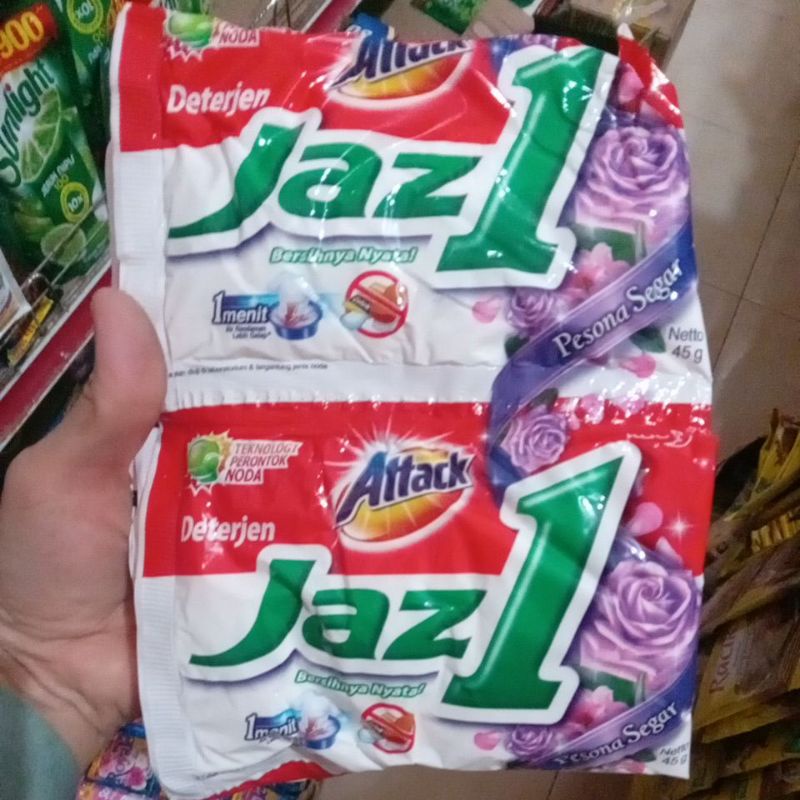Jual Attack Jaz 1 renceng 45 gram | Shopee Indonesia