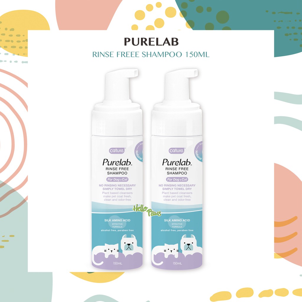 Jual Purelab Rinse Free Shampoo Waterless Foam Shampoo Anjing Kucing