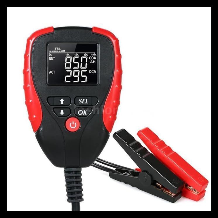 Jual Digital 12V Car Battery Aki Accu Cca Tester Pro Max 2000Cca ...