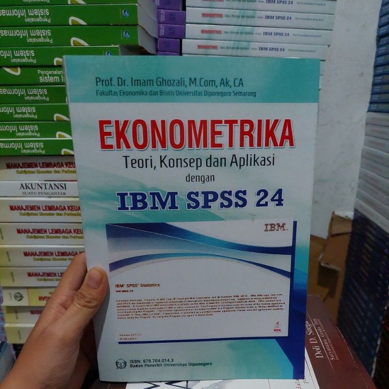 Jual Ekonometrika Teori Konsep Dan Aplikasi Dengan Ibm Spss 24 By Imam Ghozali Shopee Indonesia 7521