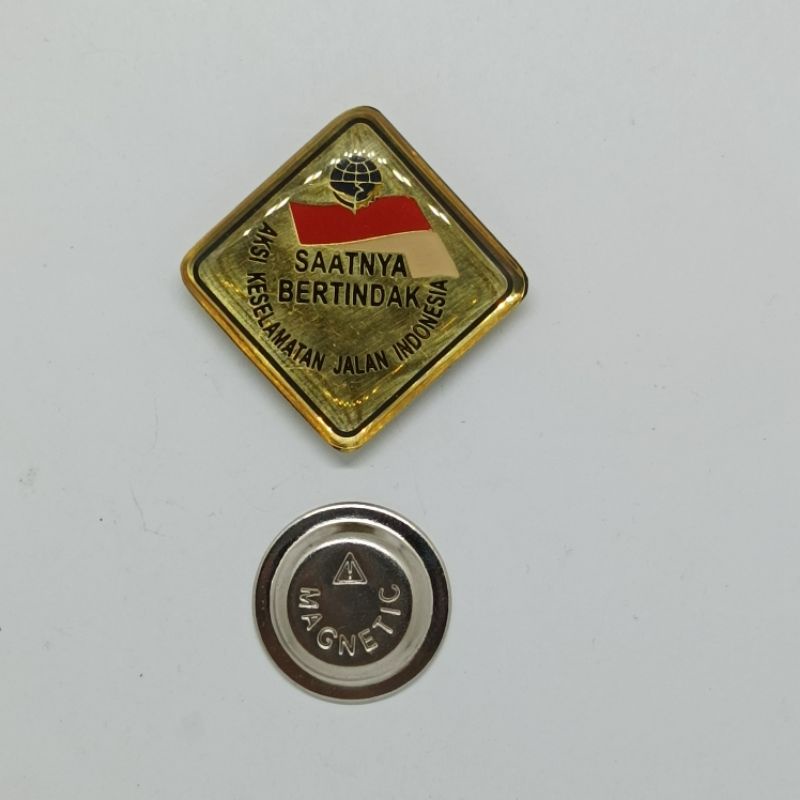 Jual Pin Aksi Keselamatan Perhubungan / Pin Aksi Keselamatan Kemenhub ...