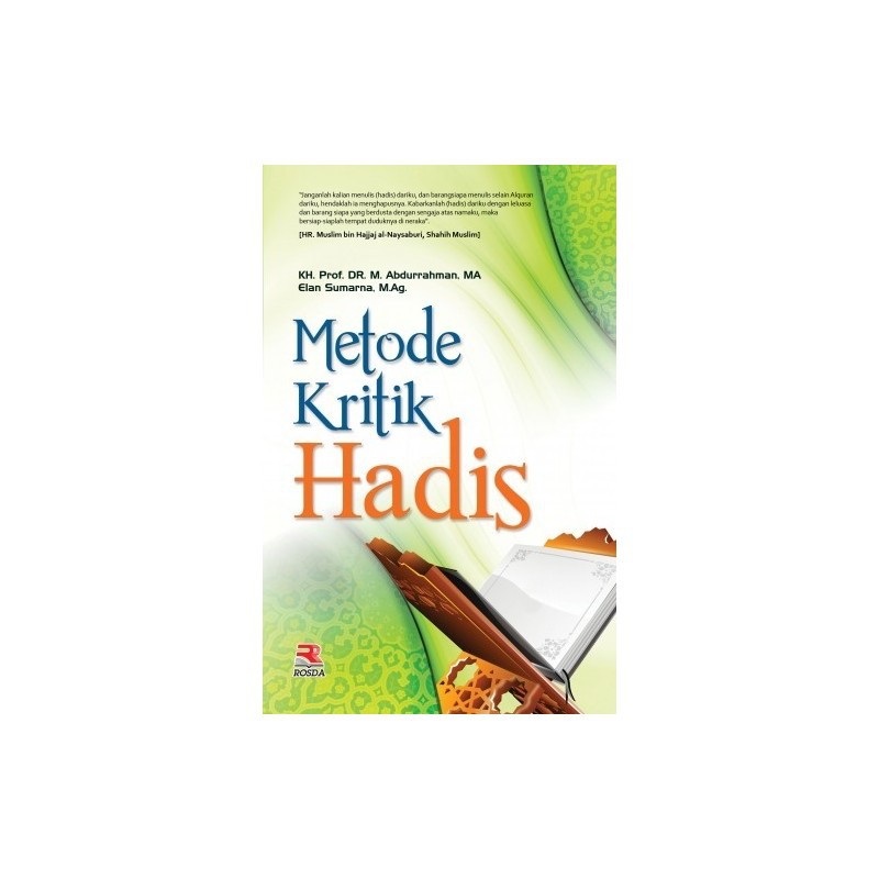 Jual Buku Metode Kritik Hadis Abdurrahman | Shopee Indonesia