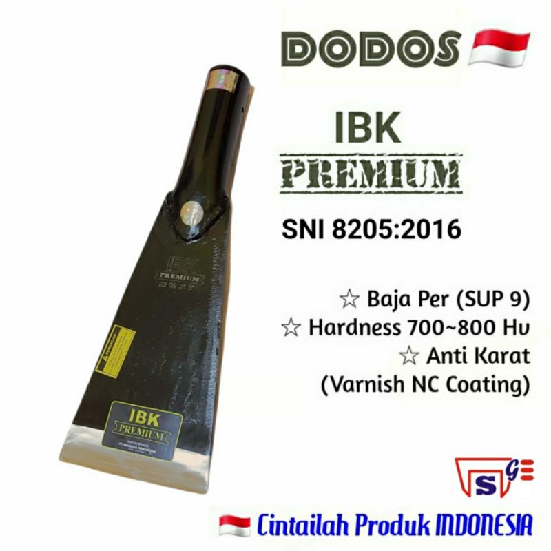 Jual Dodos Sawit IBK PREMIUM 5 inch Linggis Tanah Baja Kuat Bahan Per ...