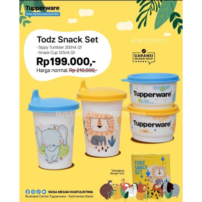 Tupperware // Tiwi Kids - Creative Clutters