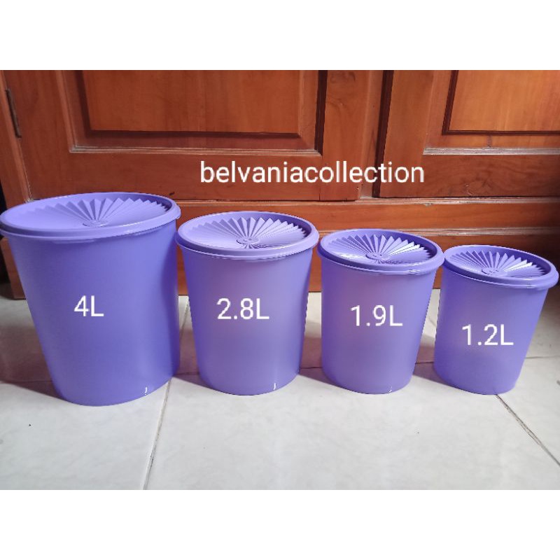 Jual Tupperware toples Deco canister toples kue ecer 1pcs | Shopee ...