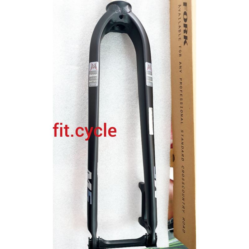 Jual Fork sepeda Mosso rigid M5 hitam black gray black red