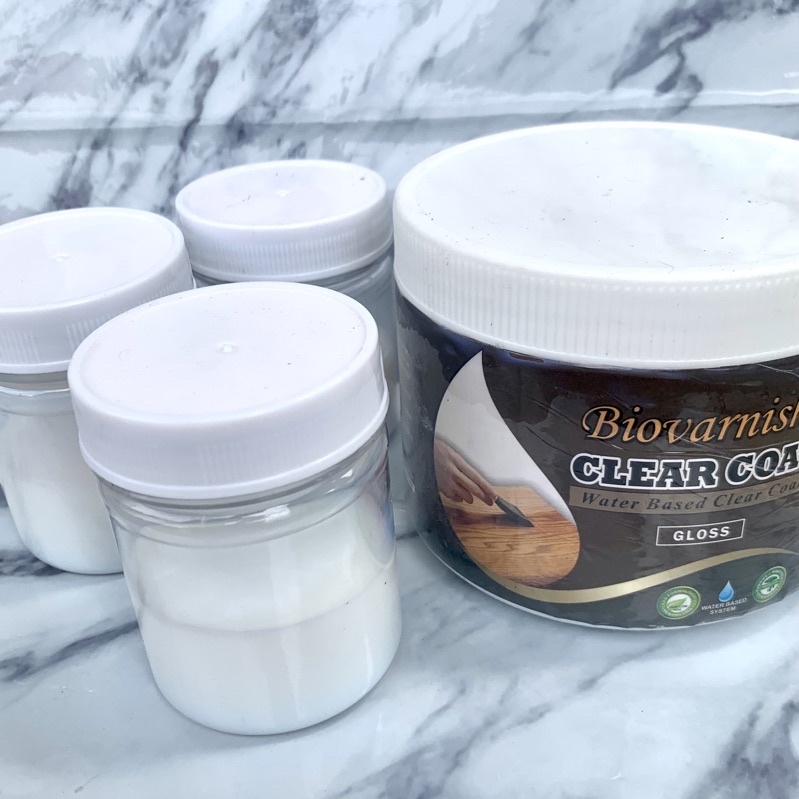 Jual Biovarnish Clear Coat Biovarnish Repack Varnish Kayu Pernis
