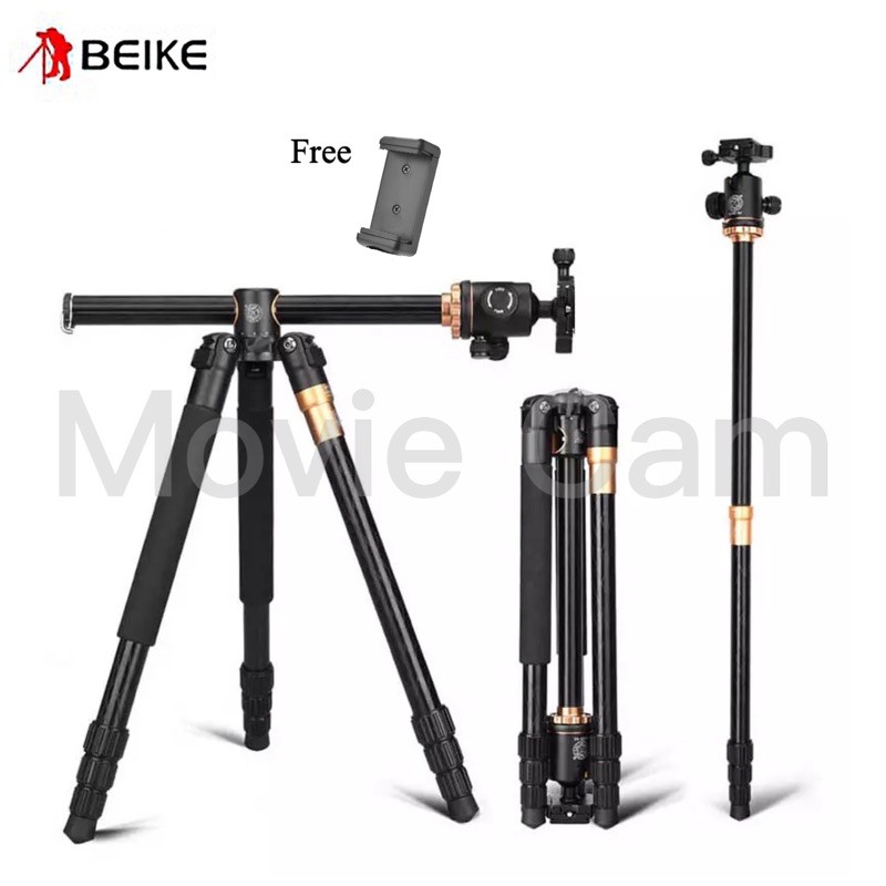 Jual Beike Q999H Tripod Monopod Horizontal Over Head Camera (Original ...