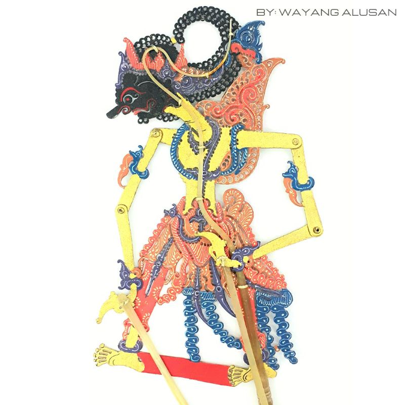 Jual Wayang Kulit Mini Gatotkaca Mini Alusan Shopee Indonesia