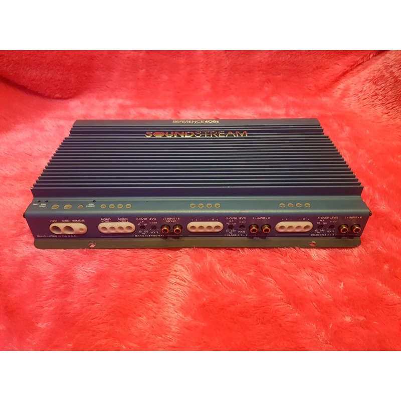 Jual Power Soundstream Reference 405s 6 Channel Power Amplifier asli