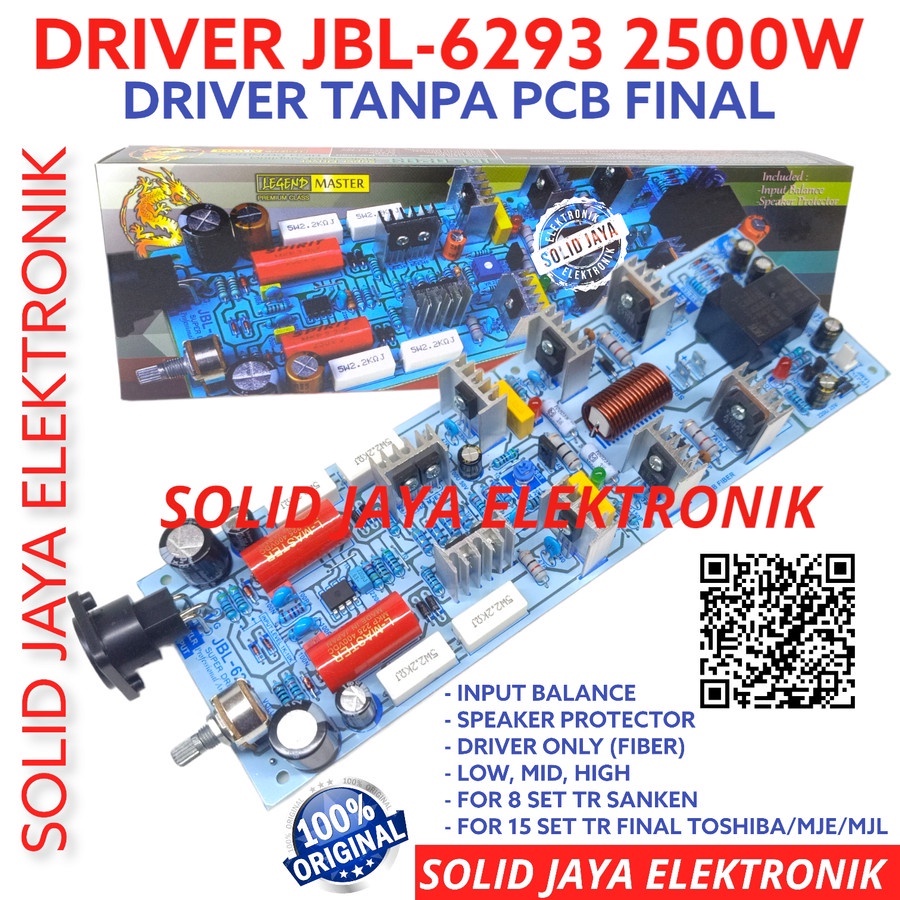 Jual KIT DRIVER JBL 6293 JBL6293 JBL-6293 DRIVER UP TO 2500W SUPER
