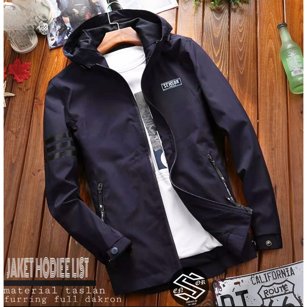 Jaket store hoodie bomber