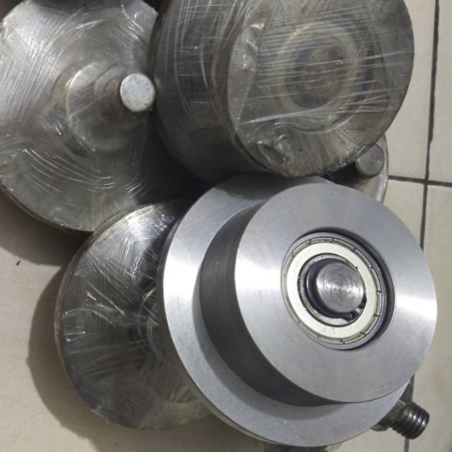 Jual Roda Lift Barang Premium Besi As Keras Rell UNP 100x50mm Atau WF ...