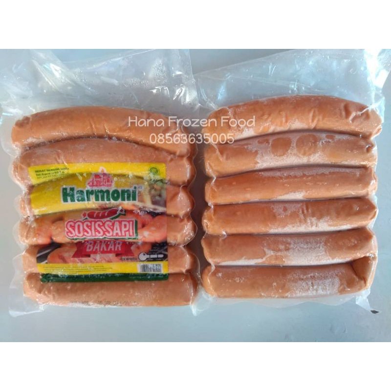 Jual Harmoni Sosis Bakar Sapi Jumbo Isi Gram Shopee Indonesia