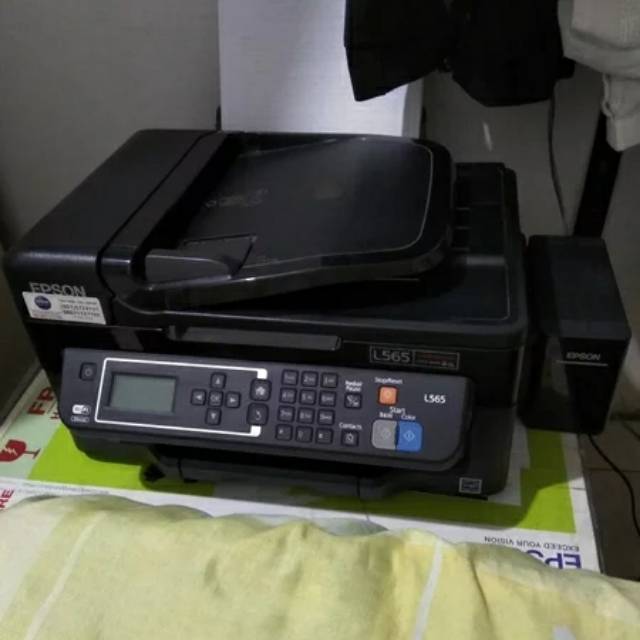 Jual printer Epson l565 all in one, sudah ada adf wifi dan ink tank