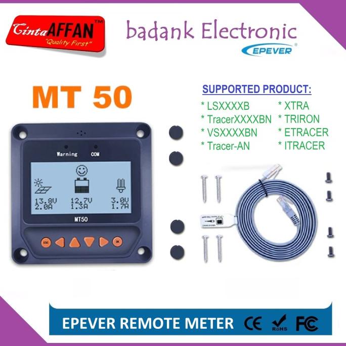 Jual EPEVER MT50 Remote Meter | Shopee Indonesia