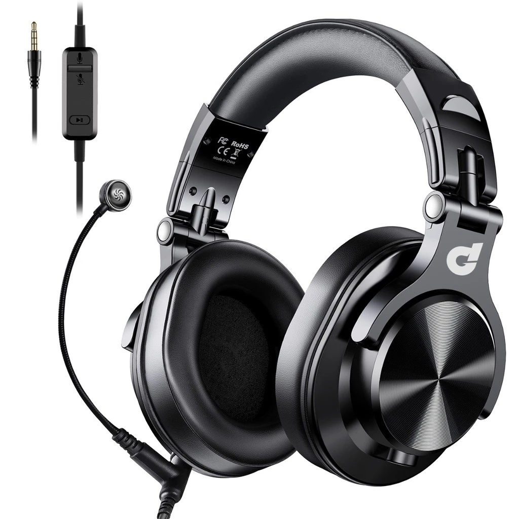 dbE DJ200 High Quality DJ Headphone + High Quality Mic for Smule / Karaoke App / Online Meeting