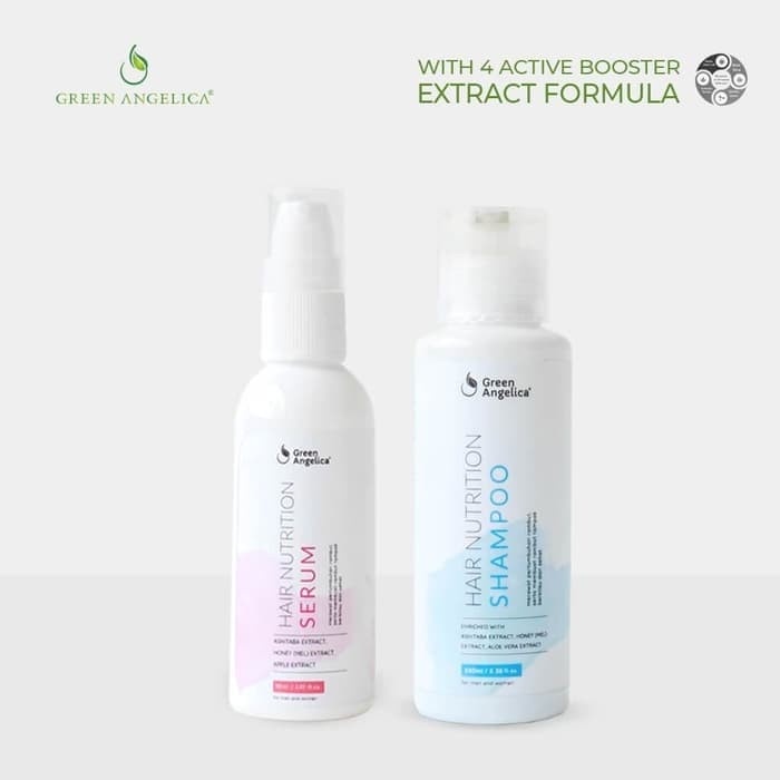 Jual Purbasa_Raa Paket Combo 3 Green Angelica Vitamin Rambut Rontok, Kering Dan Rusak Shopee