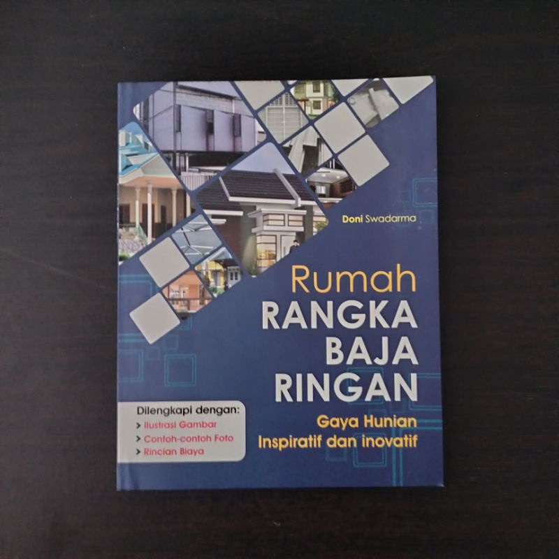 Jual Buku Arsitek Rumah Rangka Baja Ringan Shopee Indonesia