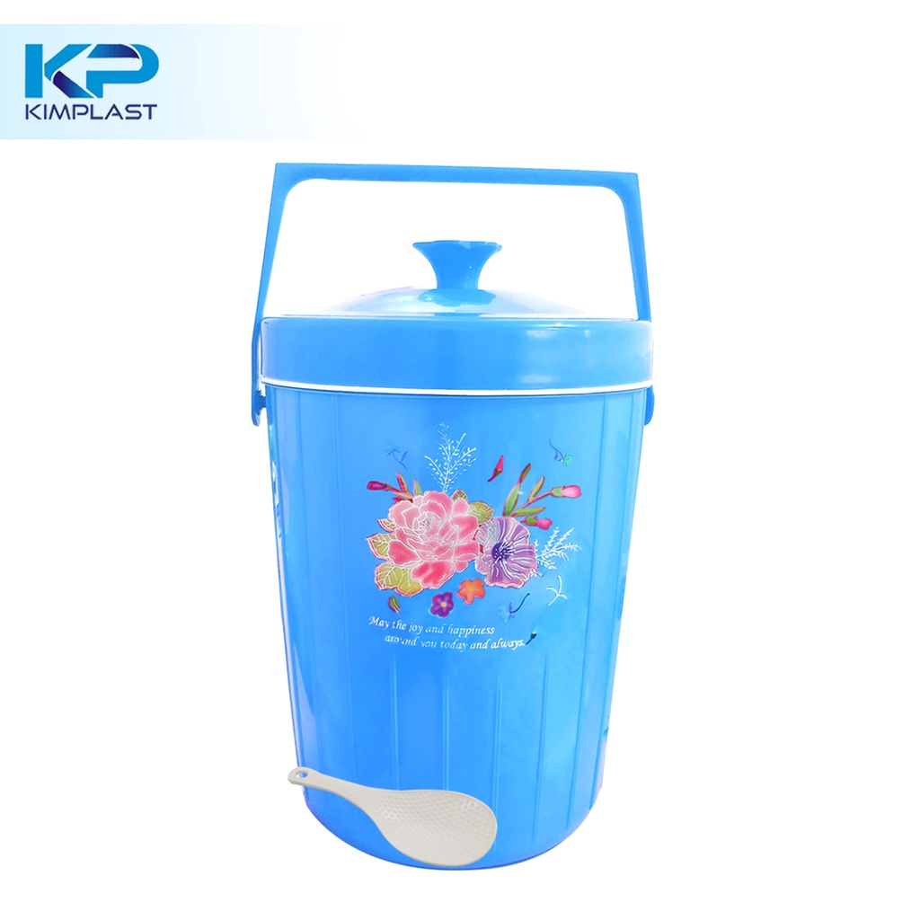 Jual KIMPLAST Rice Bucket 17 Liter /Termos Nasi / Termos es | Shopee ...