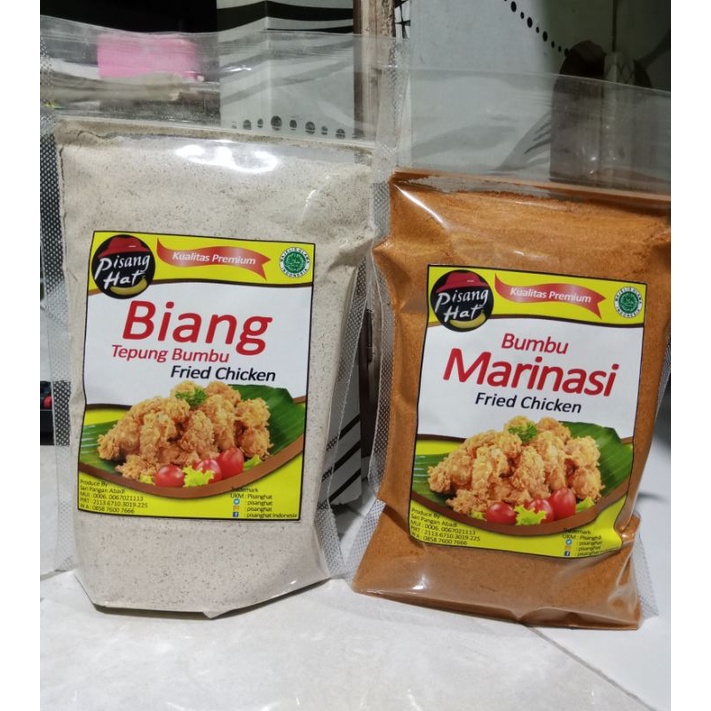 Jual Paket Biang Tepung 500gr Dan Bumbu Marinasi 500gr | Shopee Indonesia