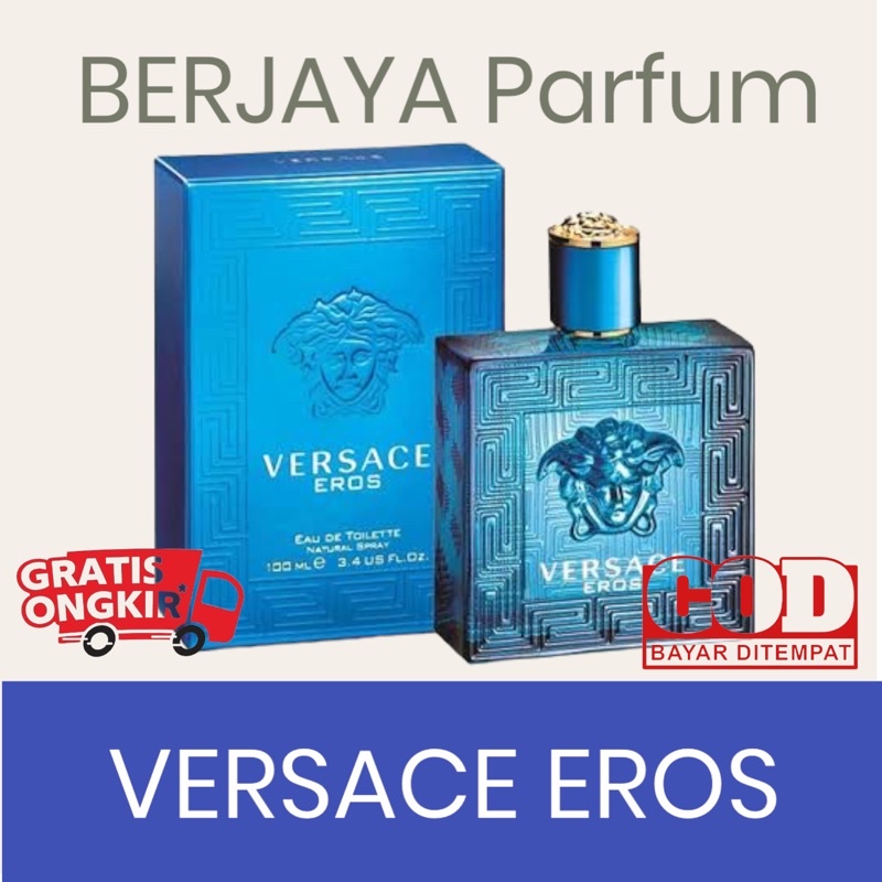 Jual PARFUM PRIA VERSACE EROS BLUE 100ml | Shopee Indonesia