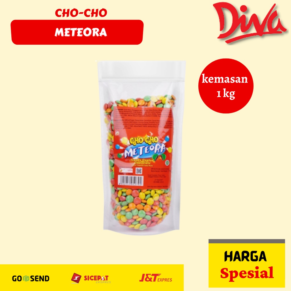 Jual Cho Cho Meteora / CHO CHO METEORA Candy Coated Chocolate 1kg ...