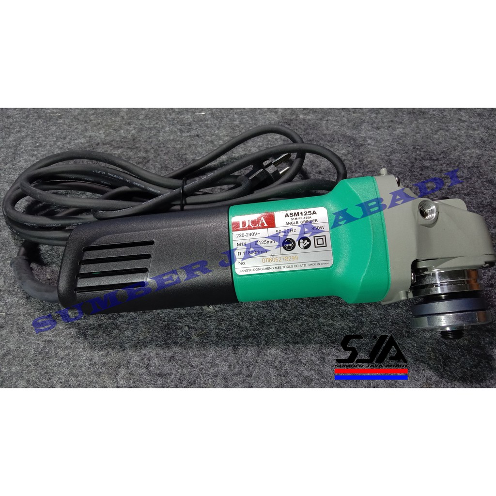 Jual ASM125A/ S1M-FF-125A DCA MESIN GERINDA / HAND GRINDER/ ANGLE ...